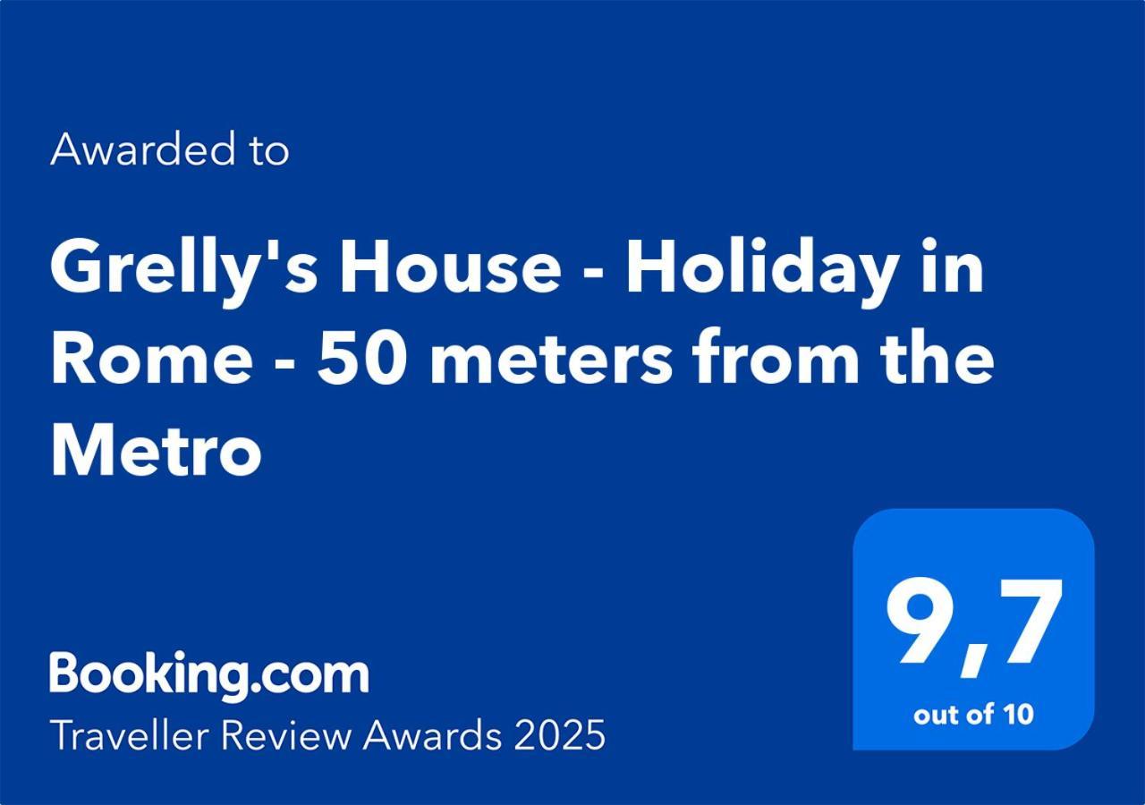 Grelly'S House - Holiday In Rome - 50 Meters From The Metro Экстерьер фото